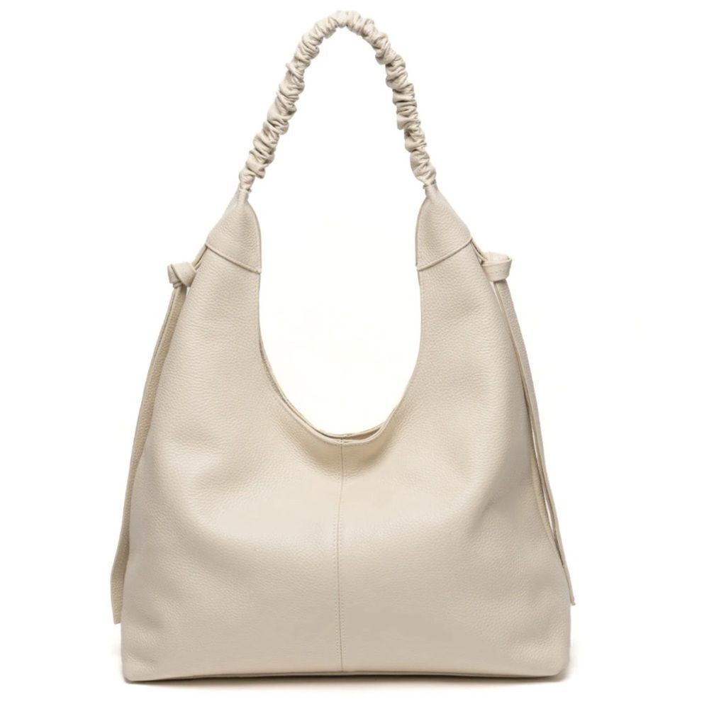 Laggo Genuine Leather Gold  Bella Hobo Bag / Excellent